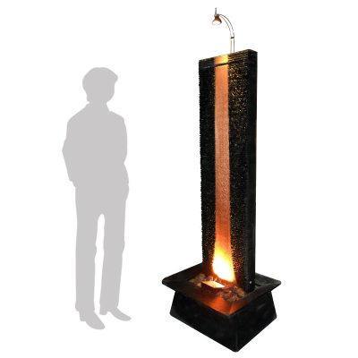 Fontaine d'intérieur 'Flamme Cuivre 180'