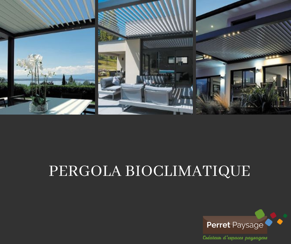 Pergola Bioclimatique - Perret Paysage