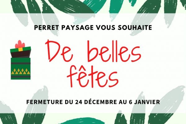 Perret Paysage - Joyeux Noël