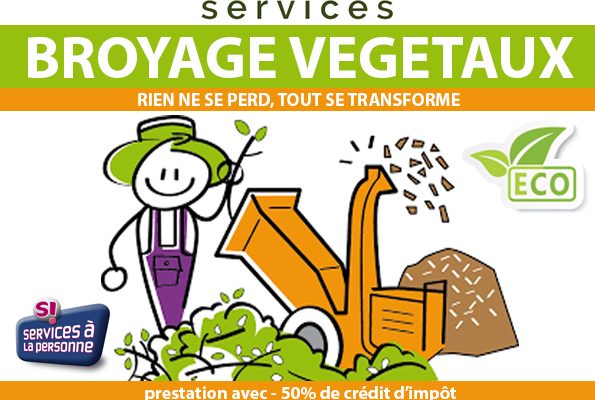 Perret Jardins Services - Broyage