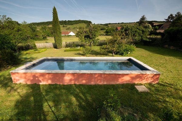 vRéalisation et conception de piscine Perret Paysage