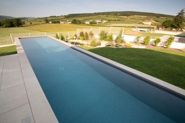 Réalisation et conception de piscine Perret Paysage