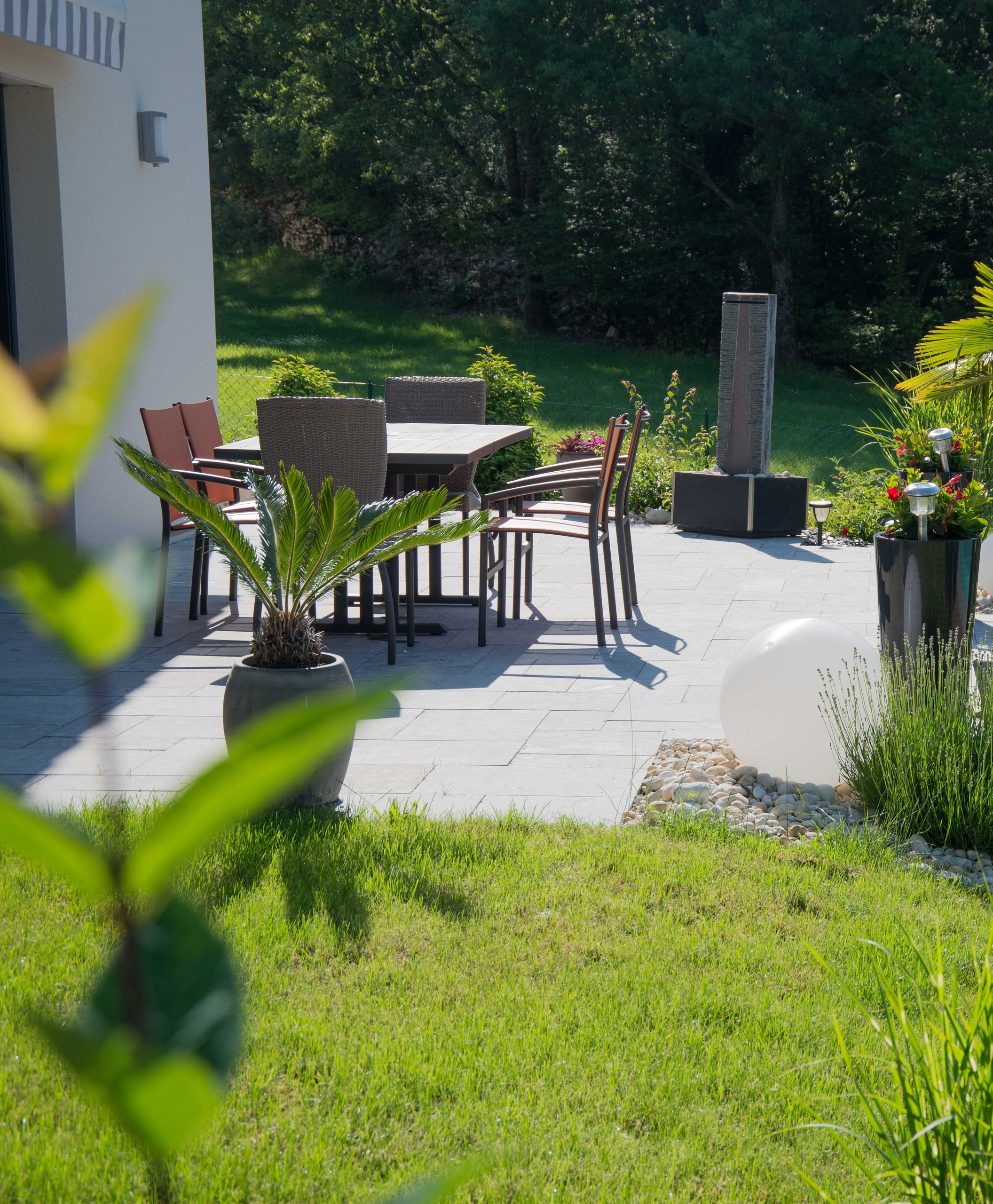 Aménagement de jardin et décor extérieur | Perret Paysage