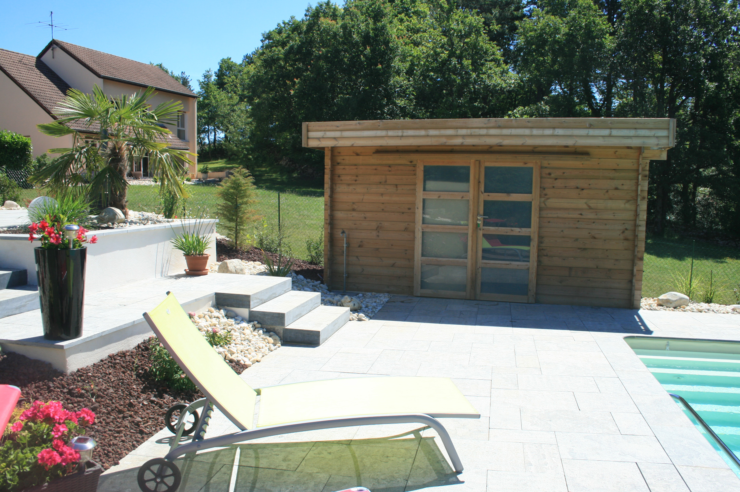 Structure de jardin : pose et entretien | Perret Paysage